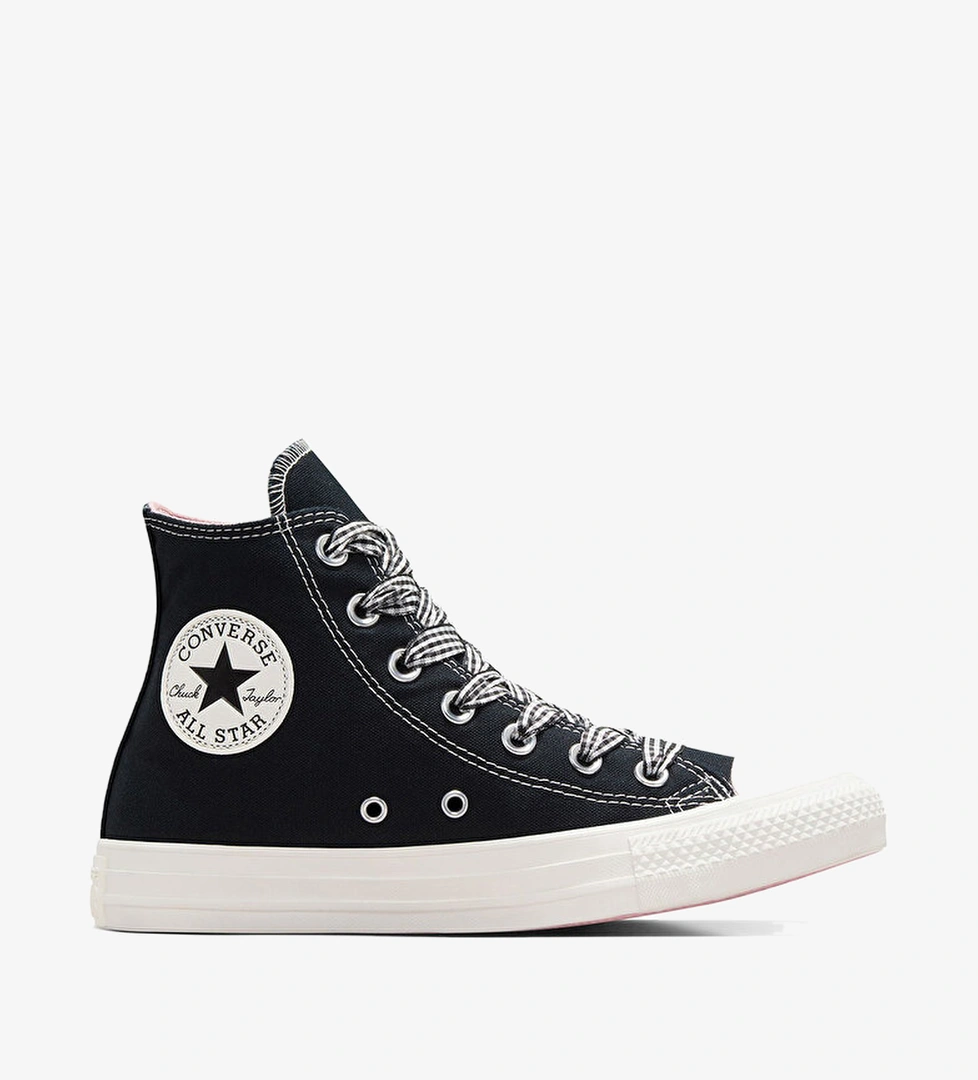 Converse Chuck Taylor All Star Hi Kadın Siyah Sneaker - Görsel 1