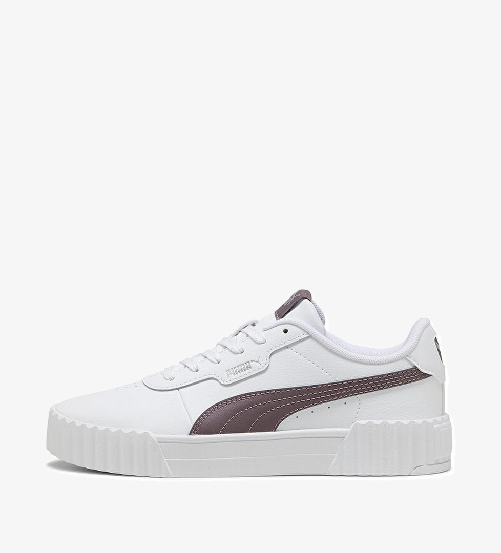 Puma Carina 3.0 Kadın Beyaz Sneaker - Görsel 1