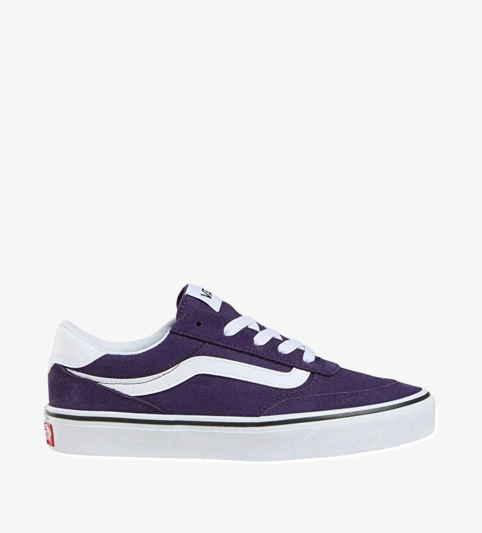 Vans Brooklyn Ls Kadın Mor Sneaker - Görsel 1