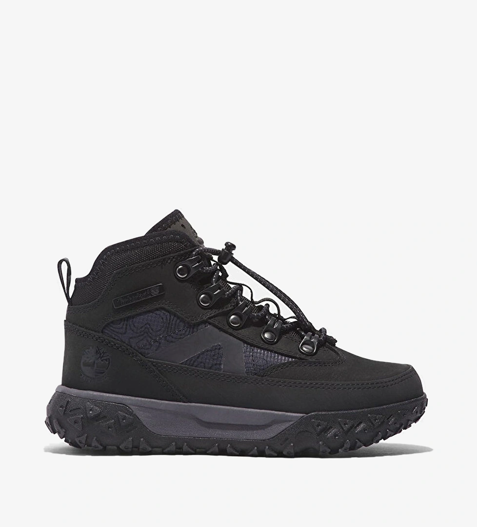 Timberland Timberland Green Ayakkabı Stride Motion Greenstri̇de Moti̇on 6 Mid Lace Waterproof Up Çocuk Waterpr Siyah Bot model görseli