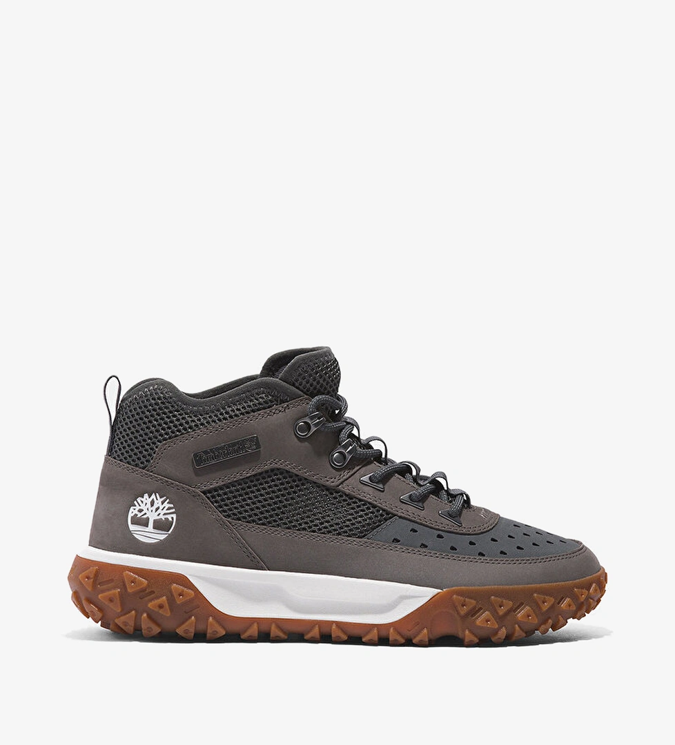 Timberland Green Stride Motion 6 Mid Lace Up Sneak Erkek Gri Bot