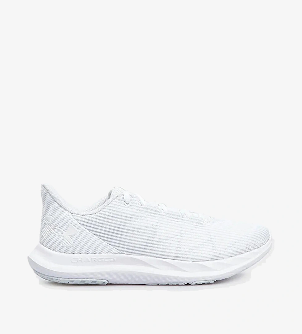 Under Armour Charged Speed Swift Kadın Beyaz Koşu Ayakkabısı - Görsel 1