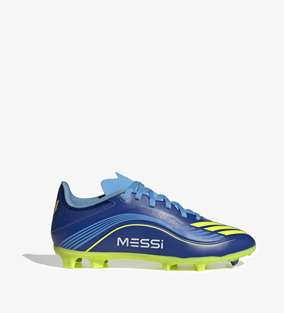 adidas F50 Messi League Fg/Mg J Çocuk Mavi Krampon