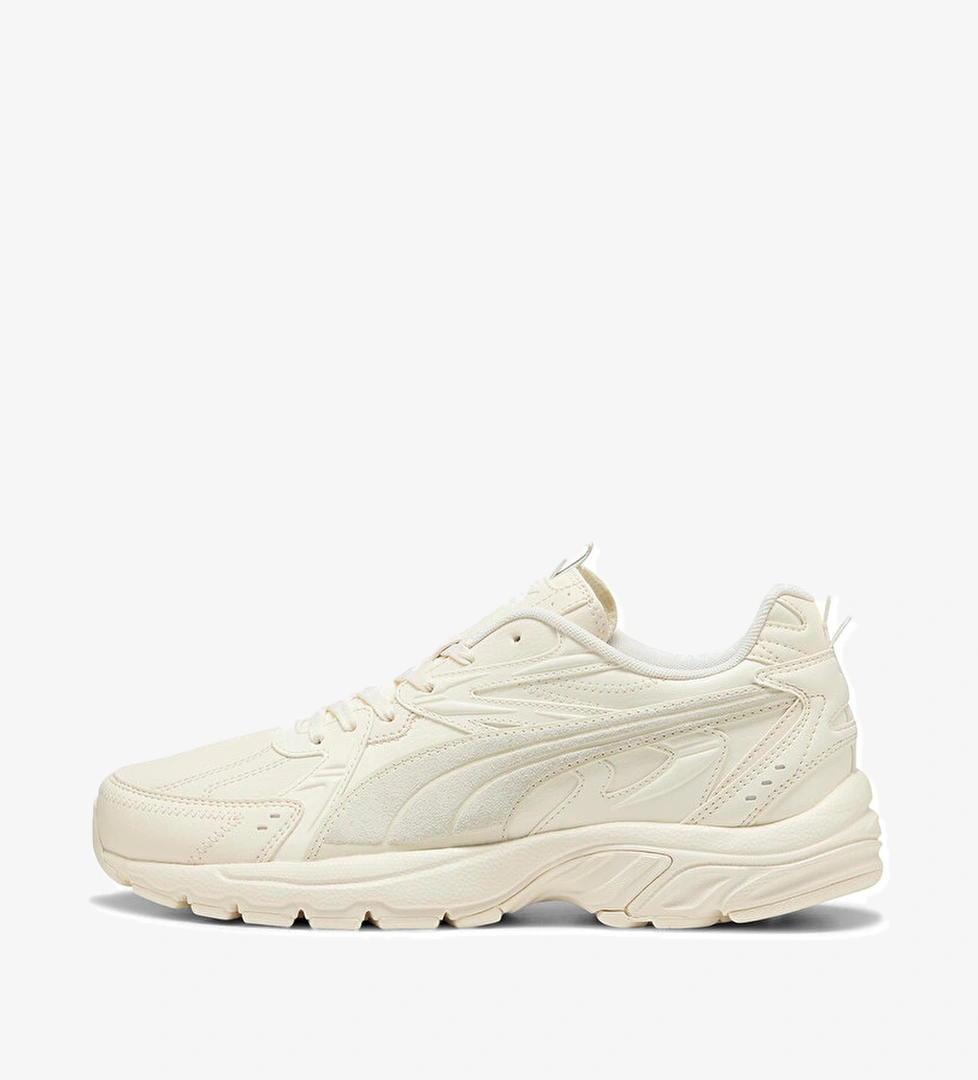 Puma Milenio Tech L Kadın Ekru Spor Ayakkabı - Görsel 1
