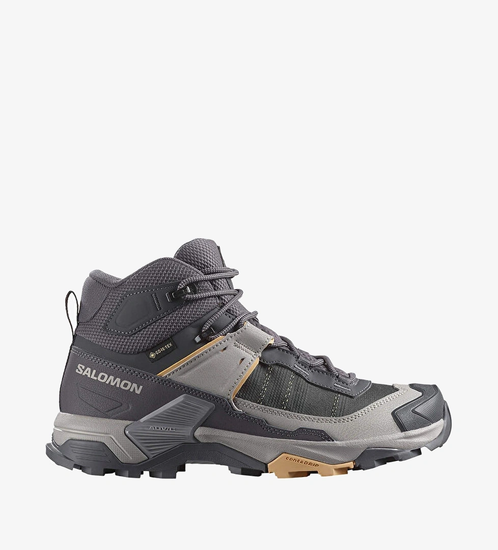 Salomon X Ultra 5 Goretex Kadın Gri Bot - Görsel 1