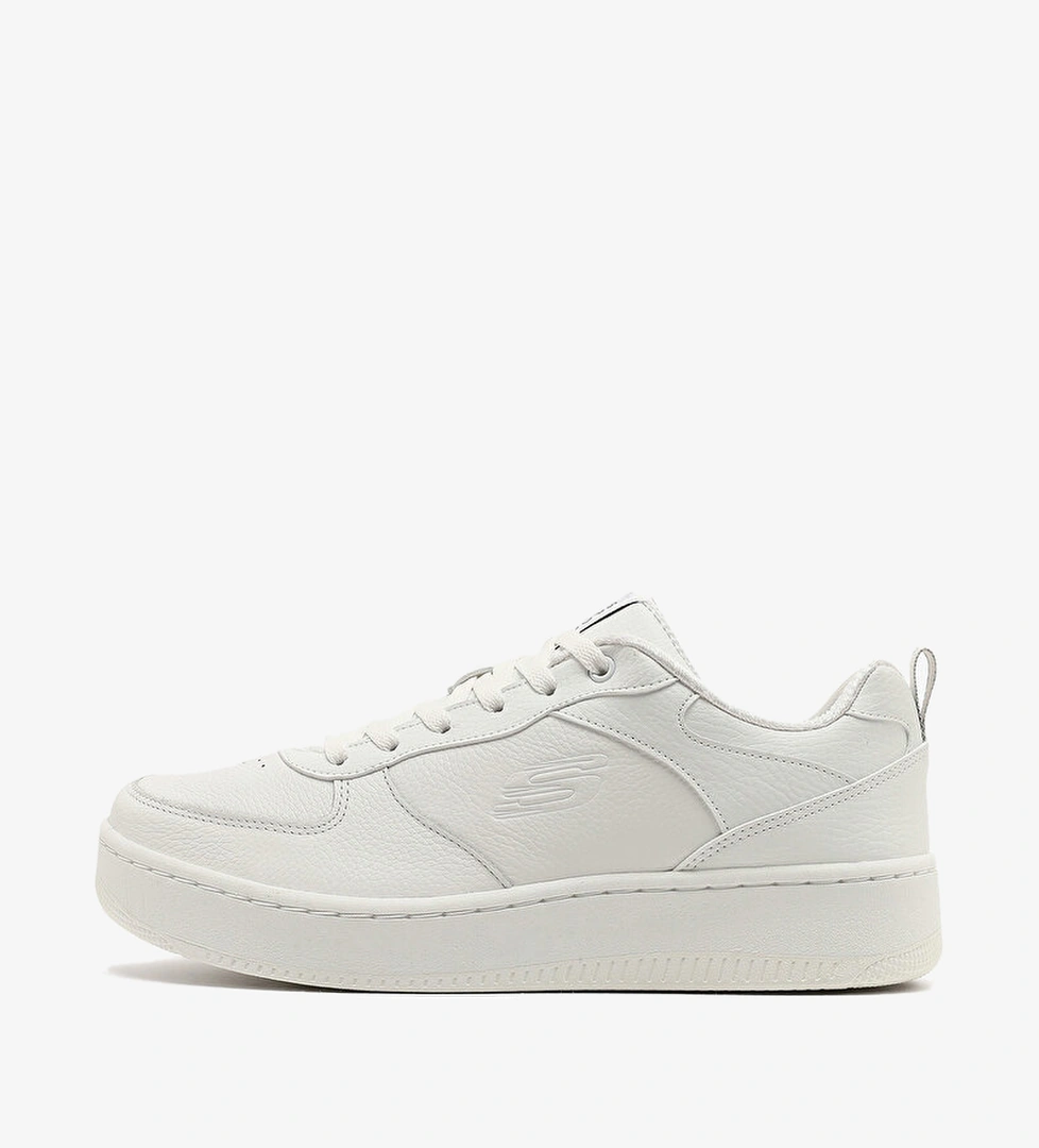 Skechers Sport Court 92 Kadın Beyaz Sneaker - Görsel 1
