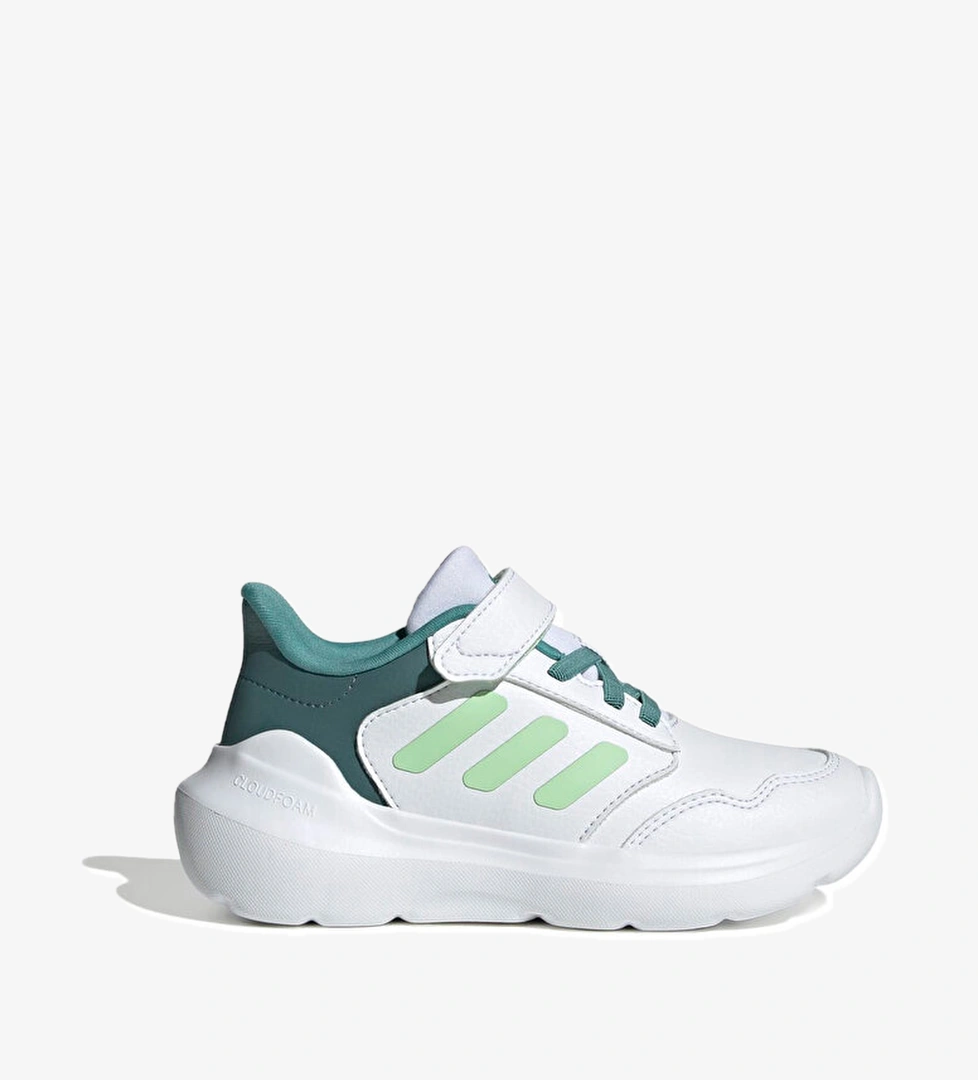 adidas Tensaur Run 3.0 El C Çocuk Beyaz Koşu Ayakkabısı - Görsel 1