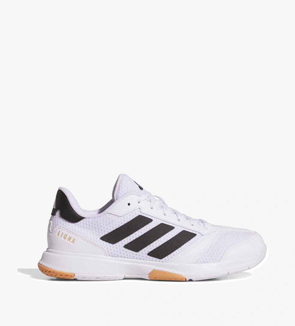 adidas Ligra 8 Indoor Kadın Beyaz Spor Ayakkabı - Görsel 1