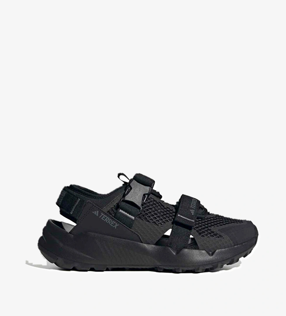 adidas Terrex Hydroterra Erkek Siyah Sandalet - Görsel 1