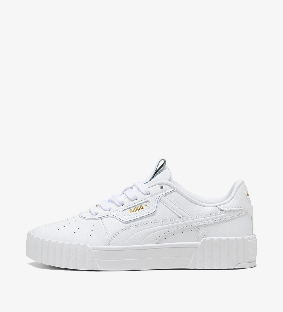 Puma Carina 3.0 Luxe Kadın Beyaz Sneaker