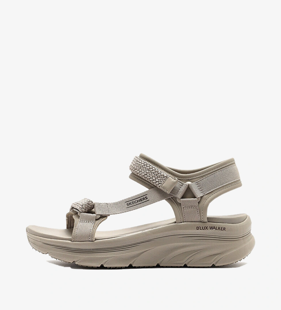 Skechers D'lux Walker-Pretty Field Kadın Bej Sandalet