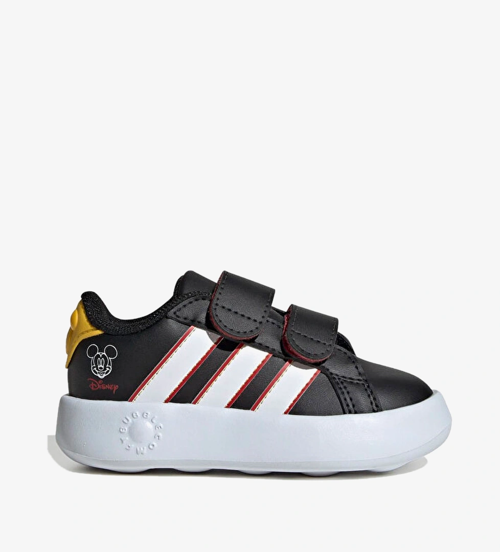 adidas Grand Court Mickey Çocuk Siyah Sneaker