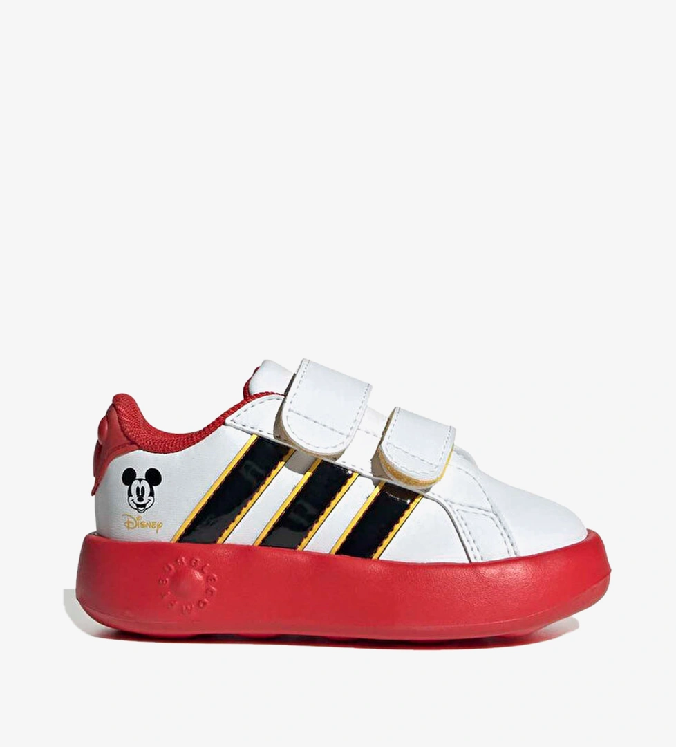 adidas Grand Court Mickey Çocuk Beyaz Sneaker