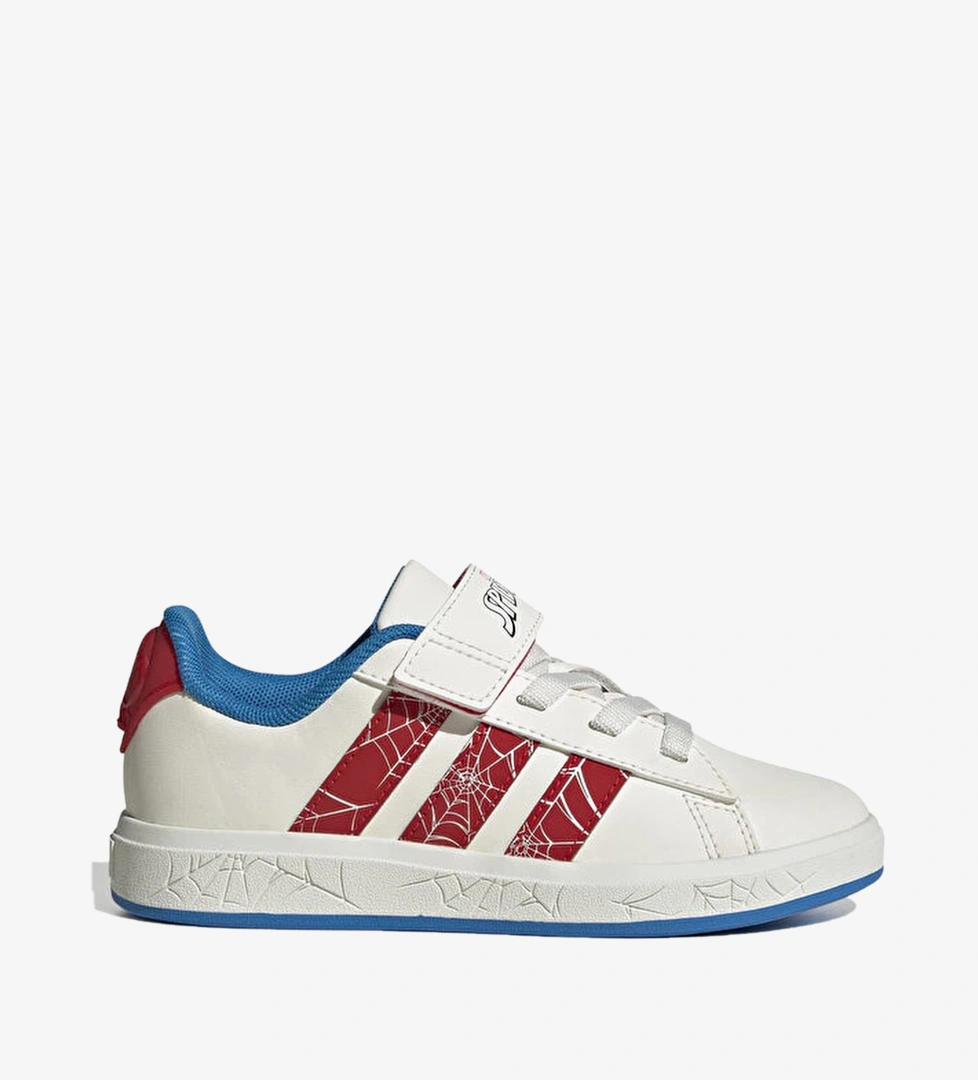 adidas Grand Court Spider Man Çocuk Beyaz Sneaker
