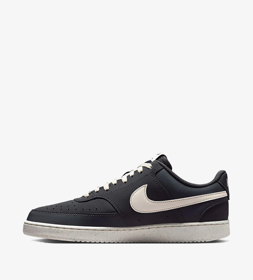 Nike Court Vision Lo V2 Nbk Erkek Siyah Sneaker