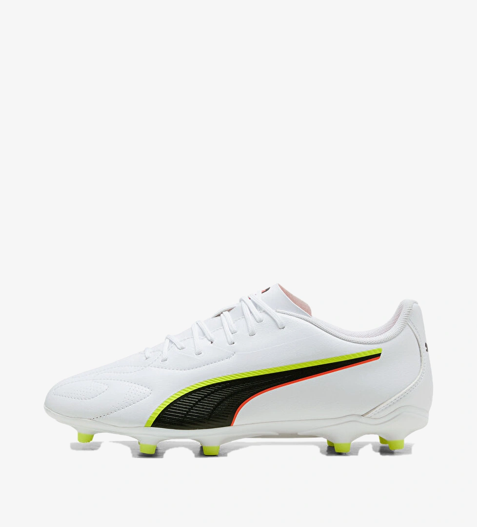 Puma King 20 Play Fg/Ag Erkek BEyaz Krampon