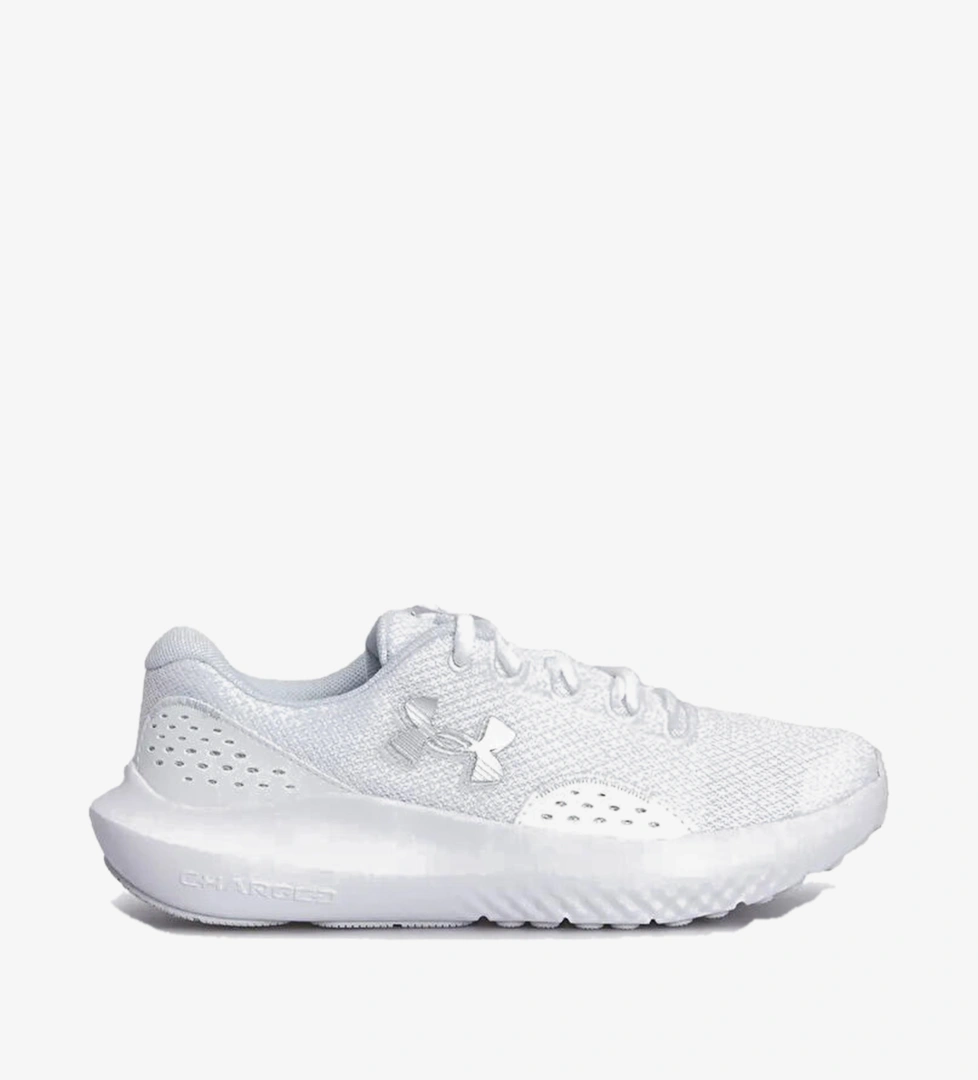 Under Armour Charged Surge 4 Kadın Beyaz Koşu Ayakkabısı