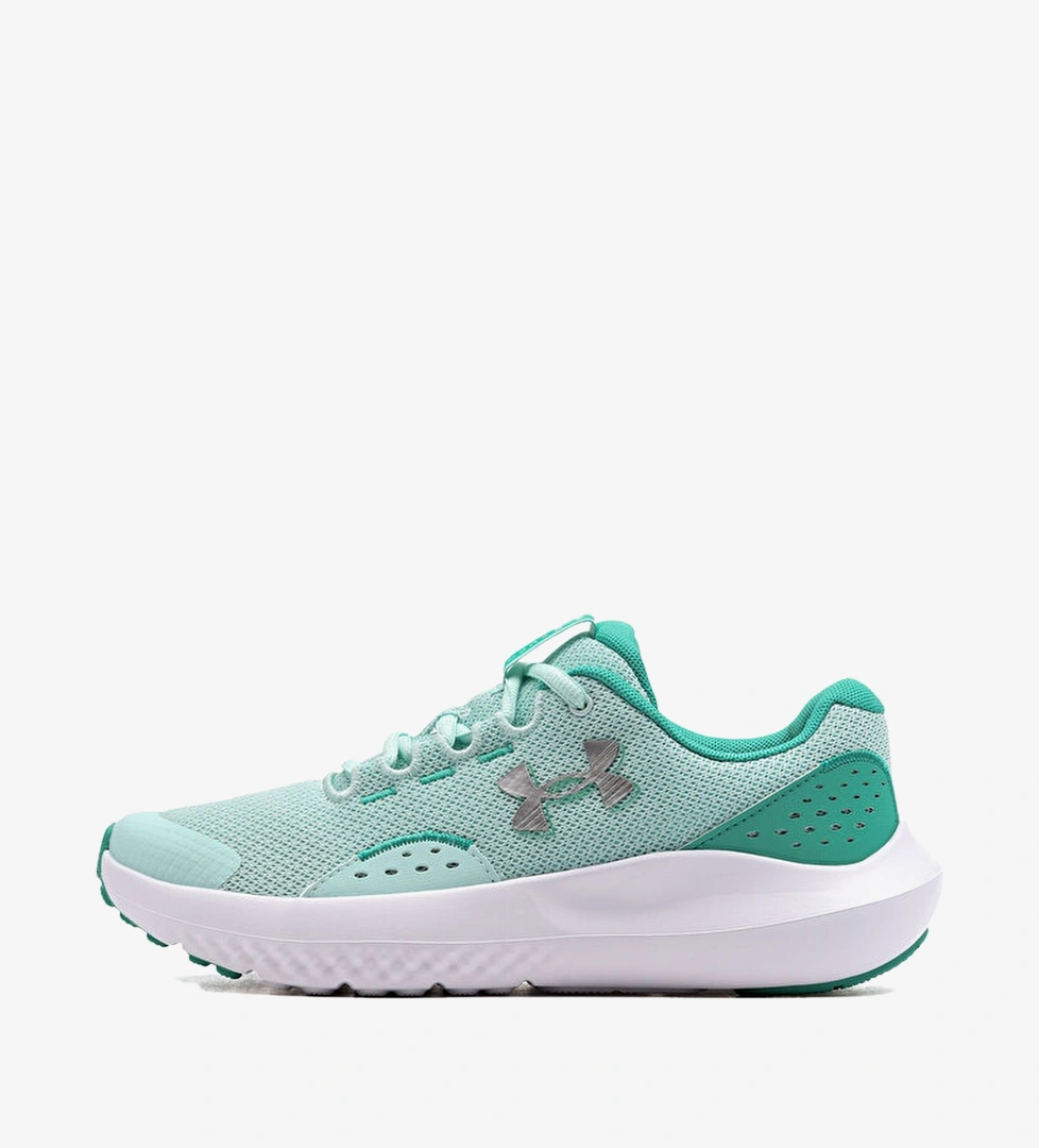Under Armour Surge 4 Kız Çocuk Yeşil Koşu Ayakkabısı