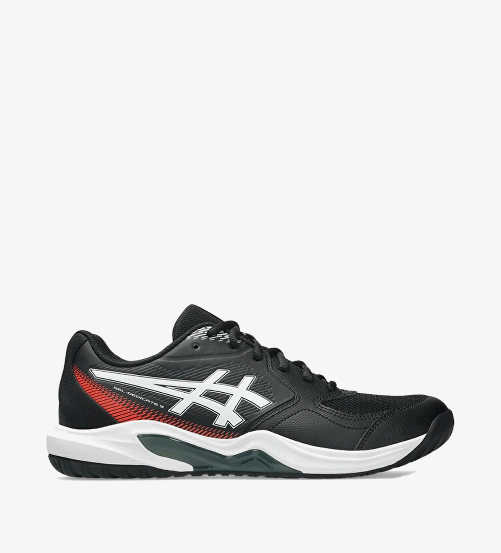 Asics Gel-Dedicate 9 Erkek Siyah Tenis Ayakkabısı