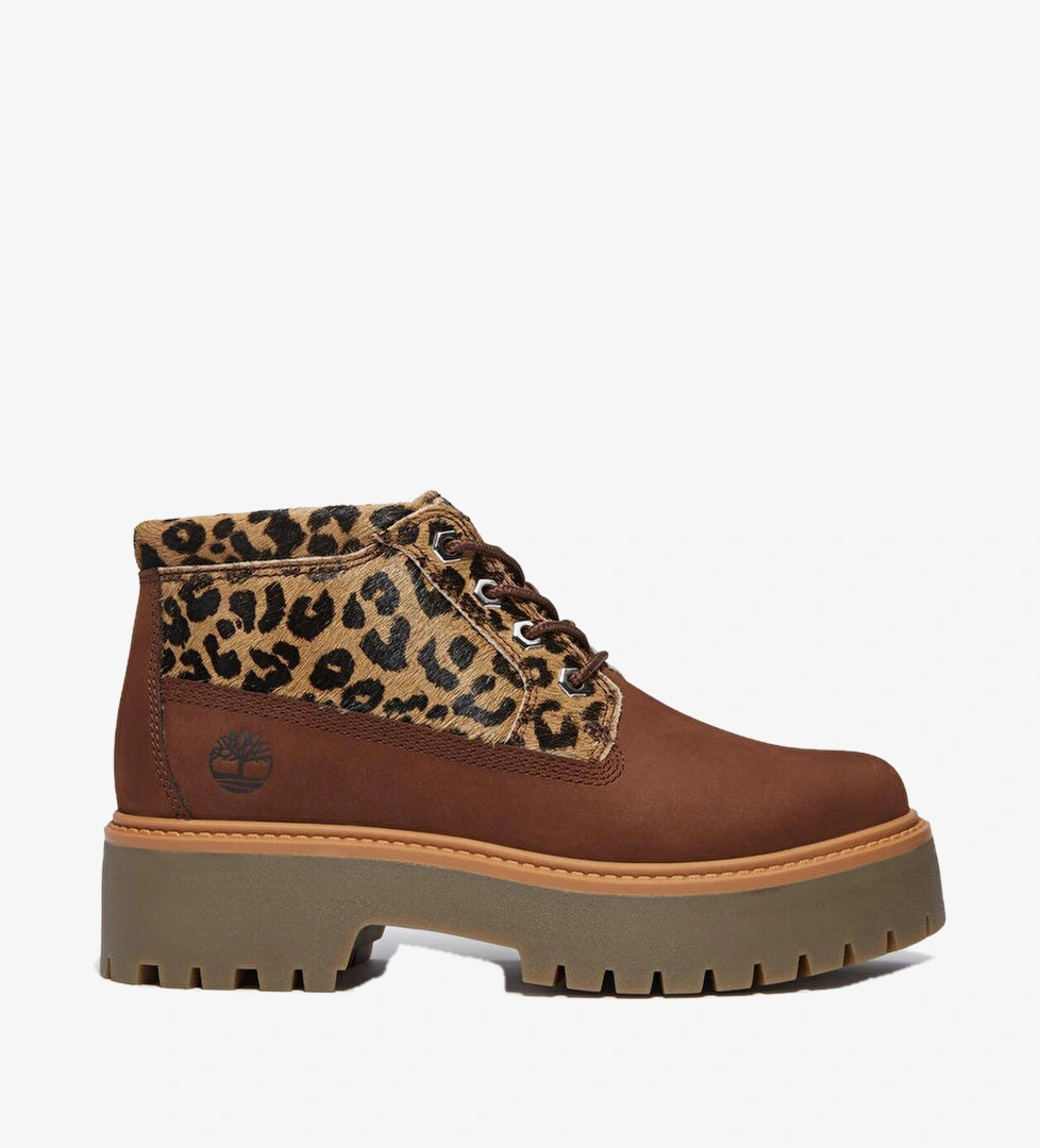 Timberland Stone Street Mid Lace Up Kadın Kahverengi Bot