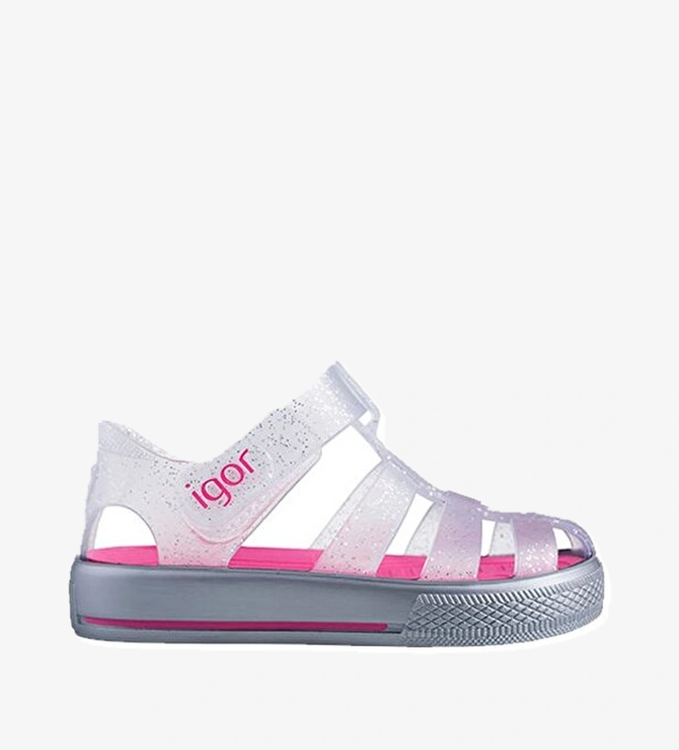 Igor Star Çocuk Beyaz Sandalet - Görsel 1