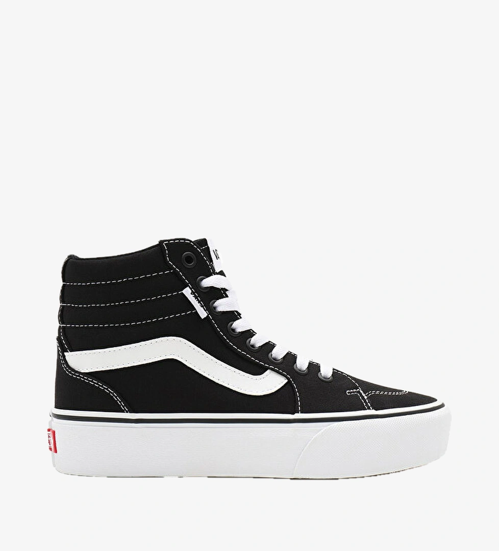 Vans Wm Filmore Hi Platform Kadın Siyah Bilekli Sneaker