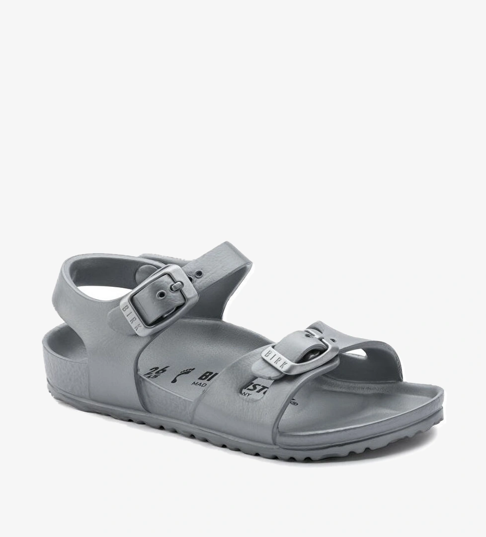 Birkenstock Rio Eva Çocuk Gri Sandalet - Görsel 1