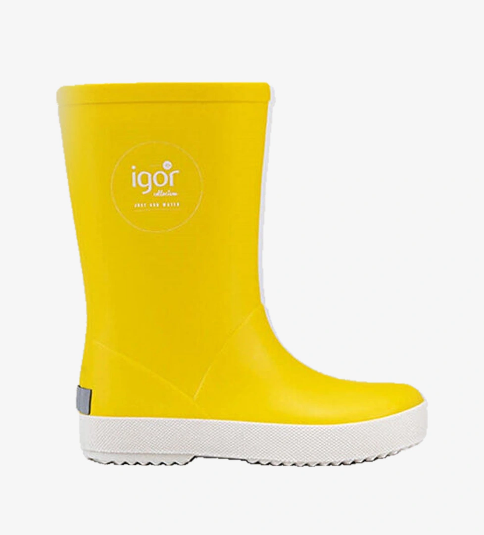 Igor Igor Splash Çocuk Nautico Sarı Yağmur Çizmesi W10107-008 model görseli