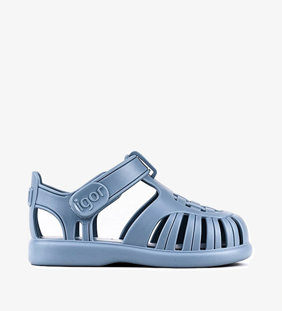 Igor Tobby Solid Çocuk Mavi Sandalet