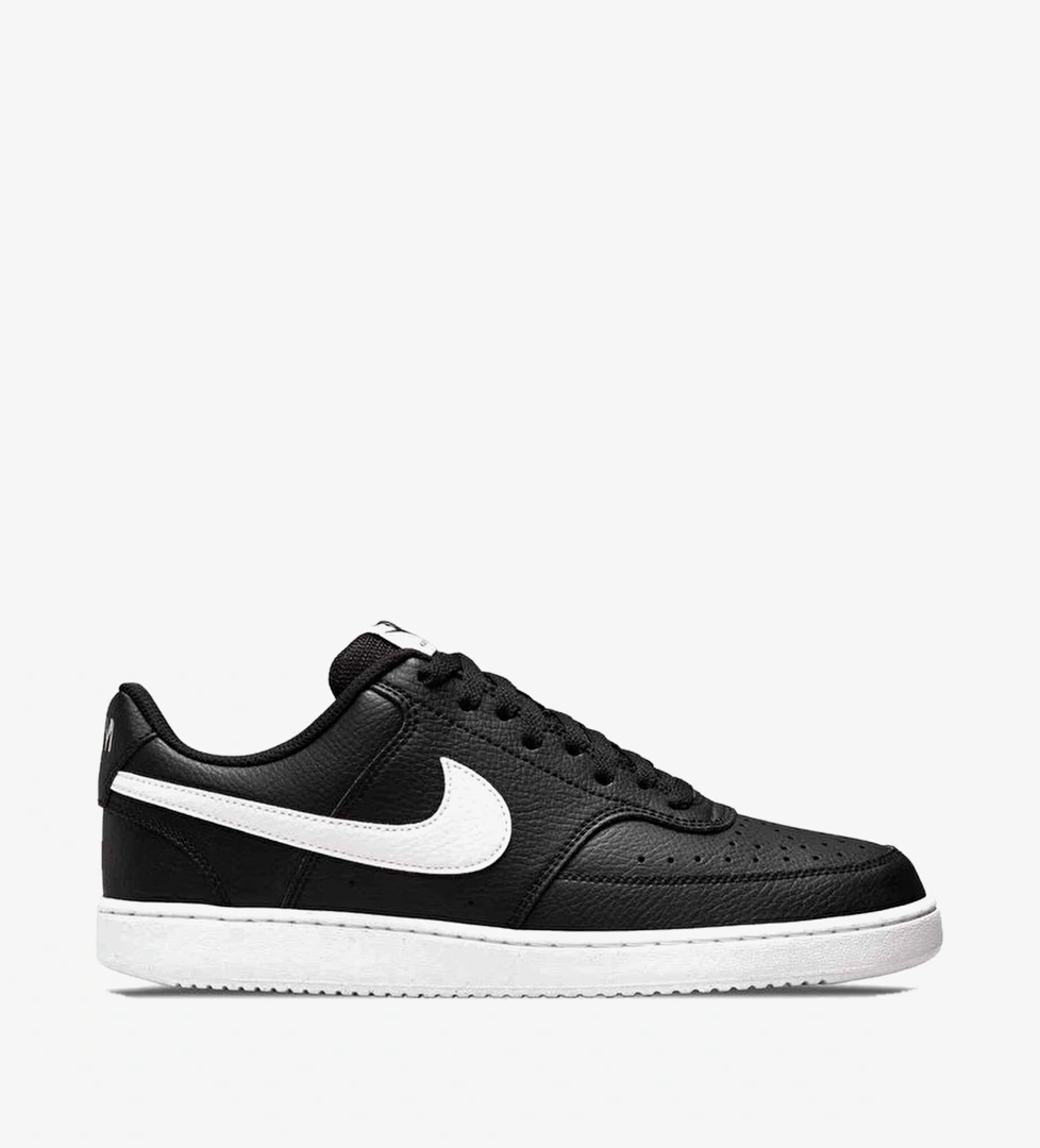 Nike Nike Court Vision Lo Next Nature Erkek Siyah Sneaker Sporthink'te! Siyah - 1. görsel