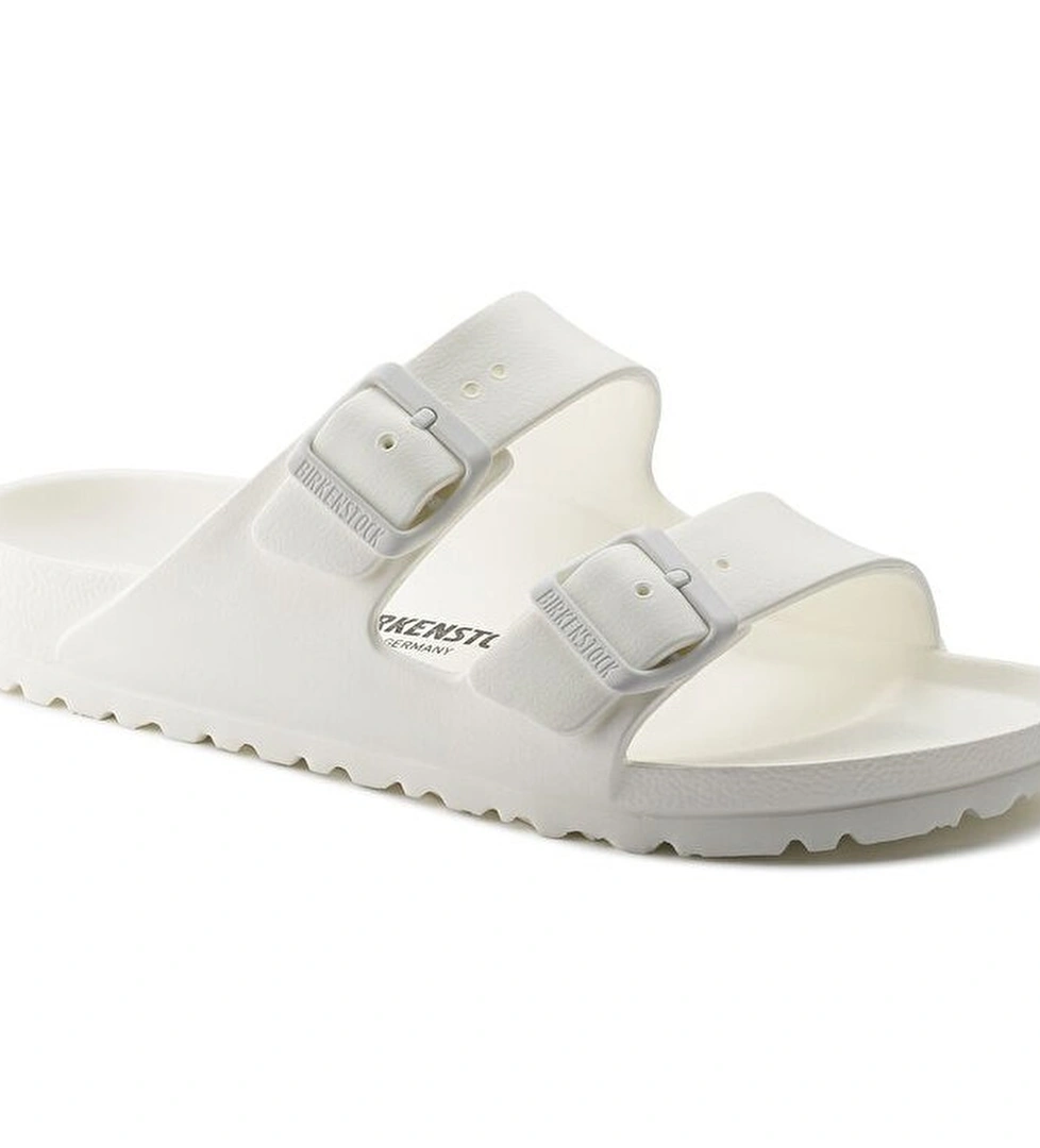 Birkenstock Arizona Eva Kadın Beyaz Terlik - Görsel 1