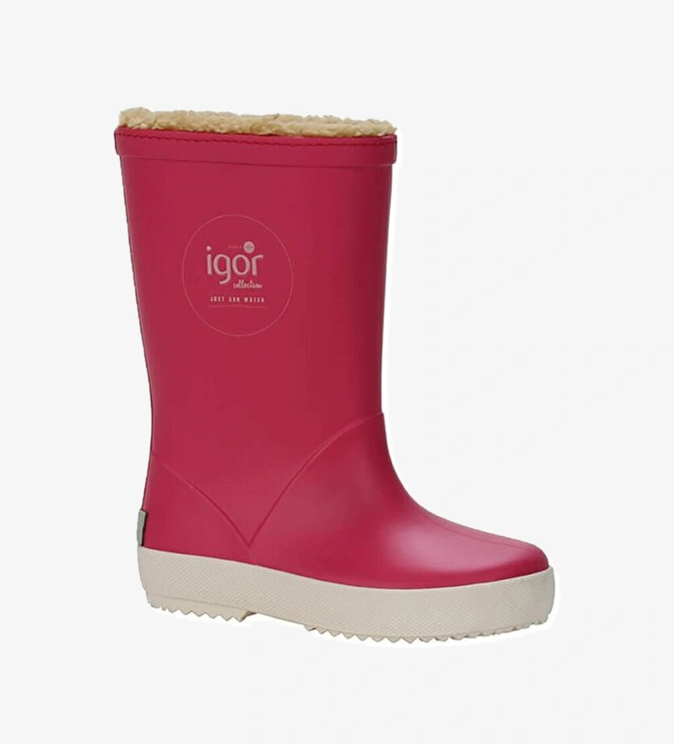 Igor Splash Nautico Borreguito Çocuk Pembe Çizme