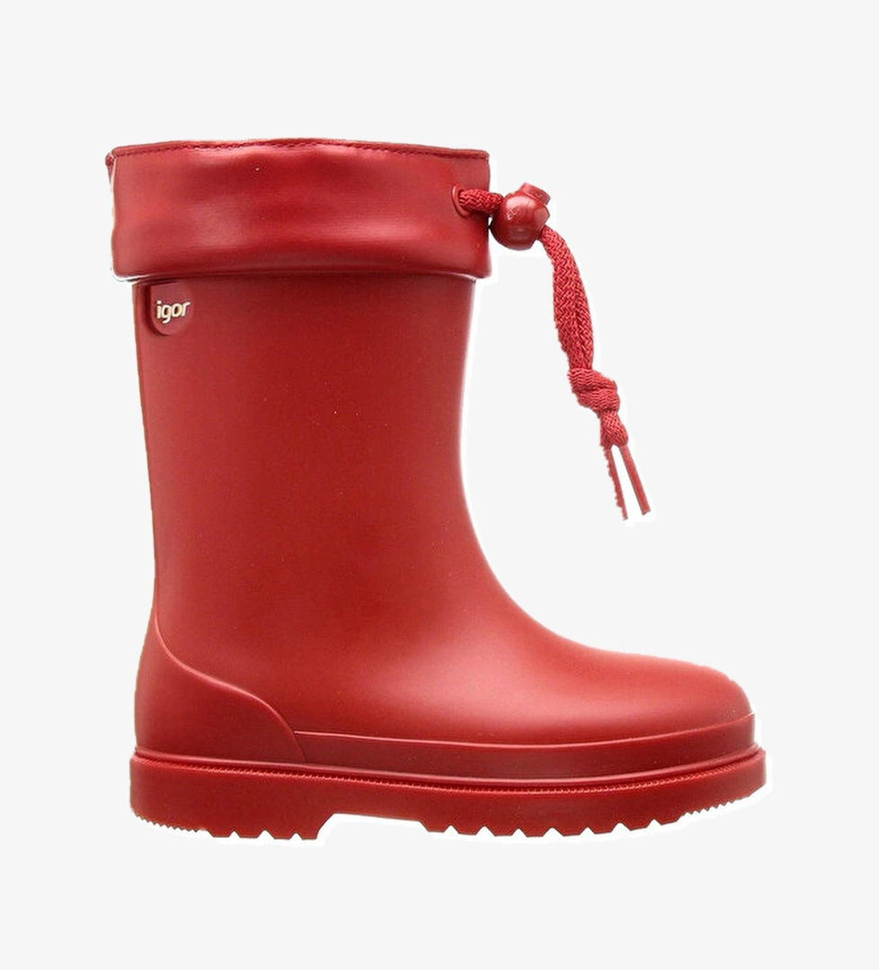 Igor Igor Chufo Cuello Unisex Kırmızı Çocuk Yağmur Çizmesi model görseli