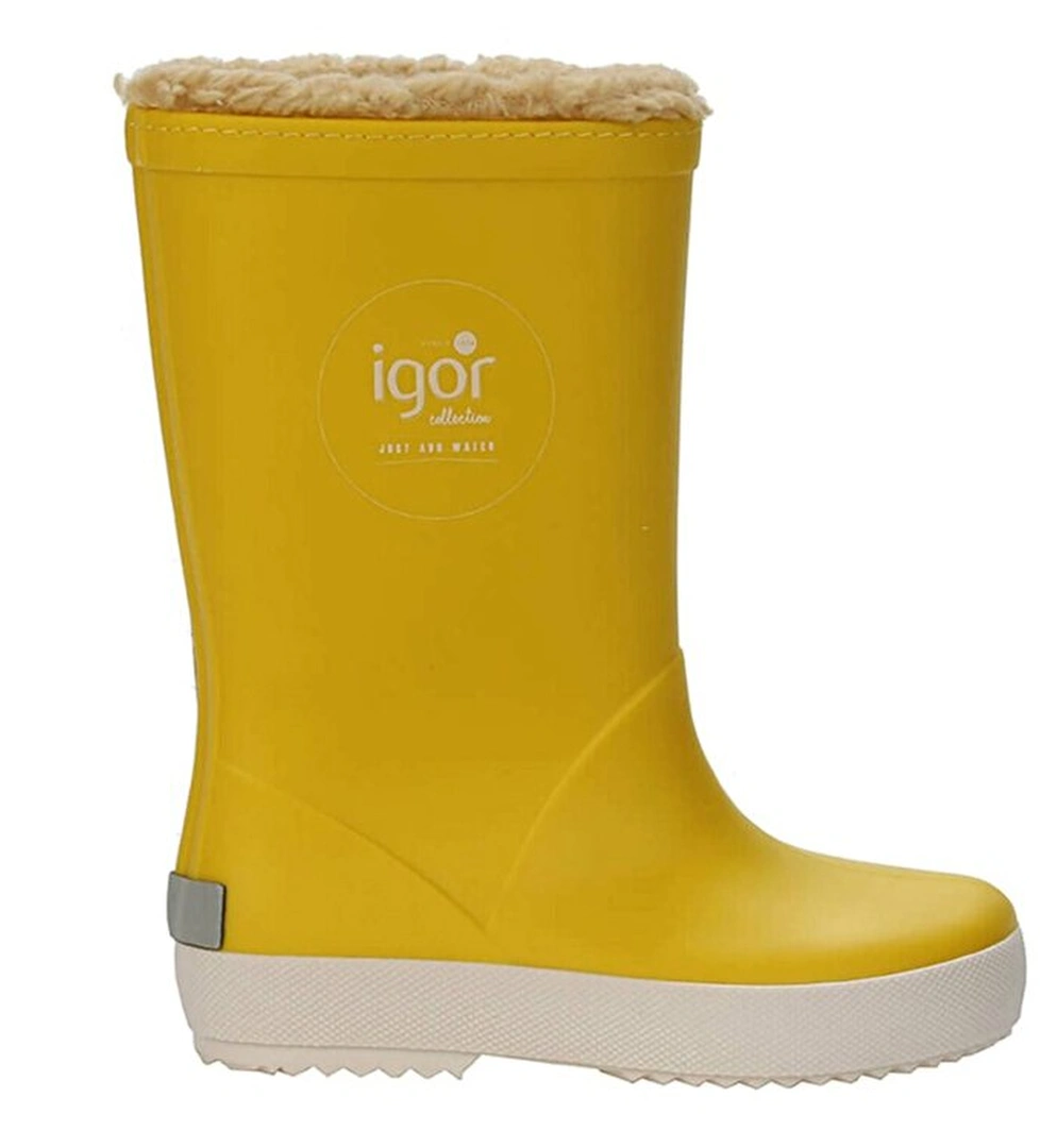 Igor Splash Nautico Borreguito Çocuk Sarı Çizme
