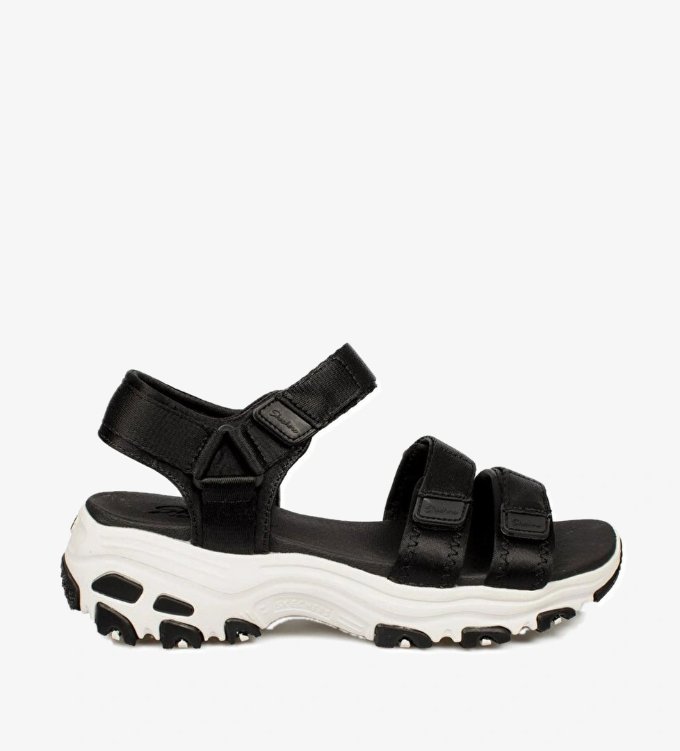 Skechers D'lites Kadın Siyah Sandalet - Görsel 1