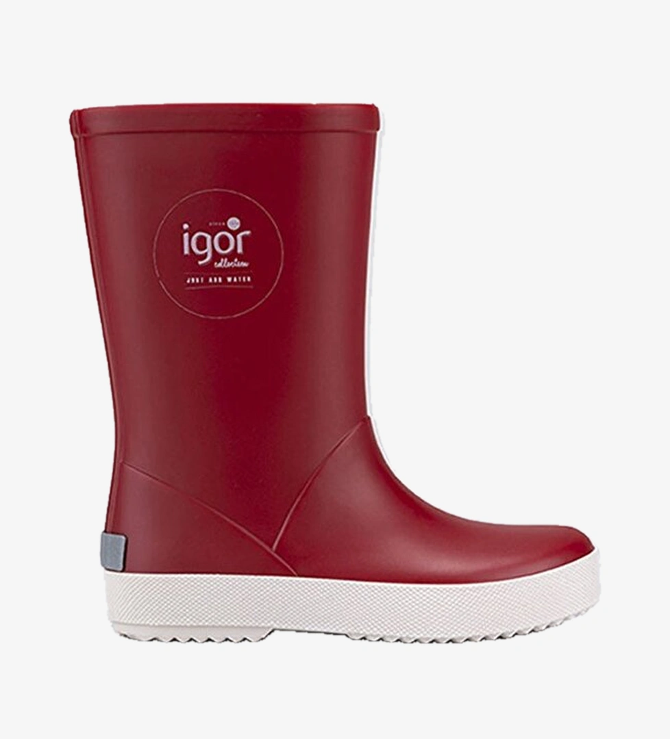 Igor Splash Nautico Çocuk Kırmızı Çizme - Görsel 1