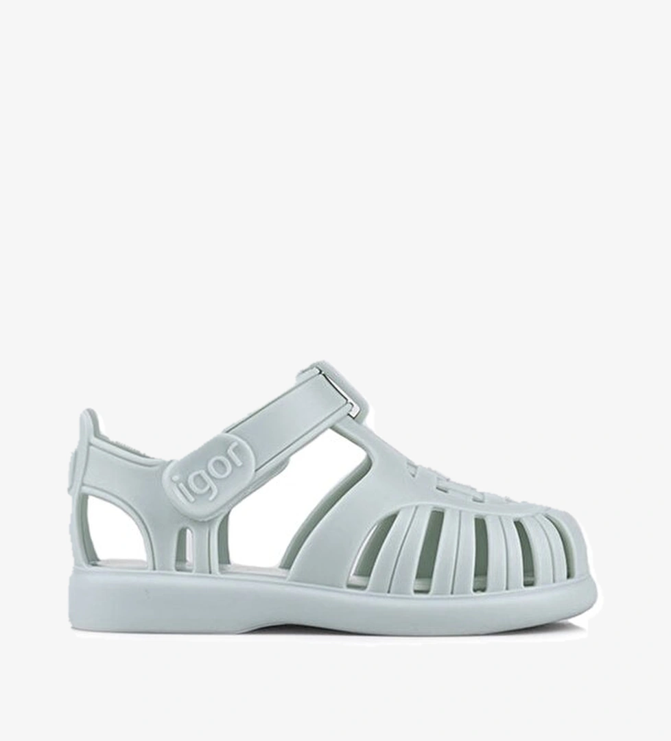 Igor Tobby Solid Çocuk Turkuaz Sandalet - Görsel 1