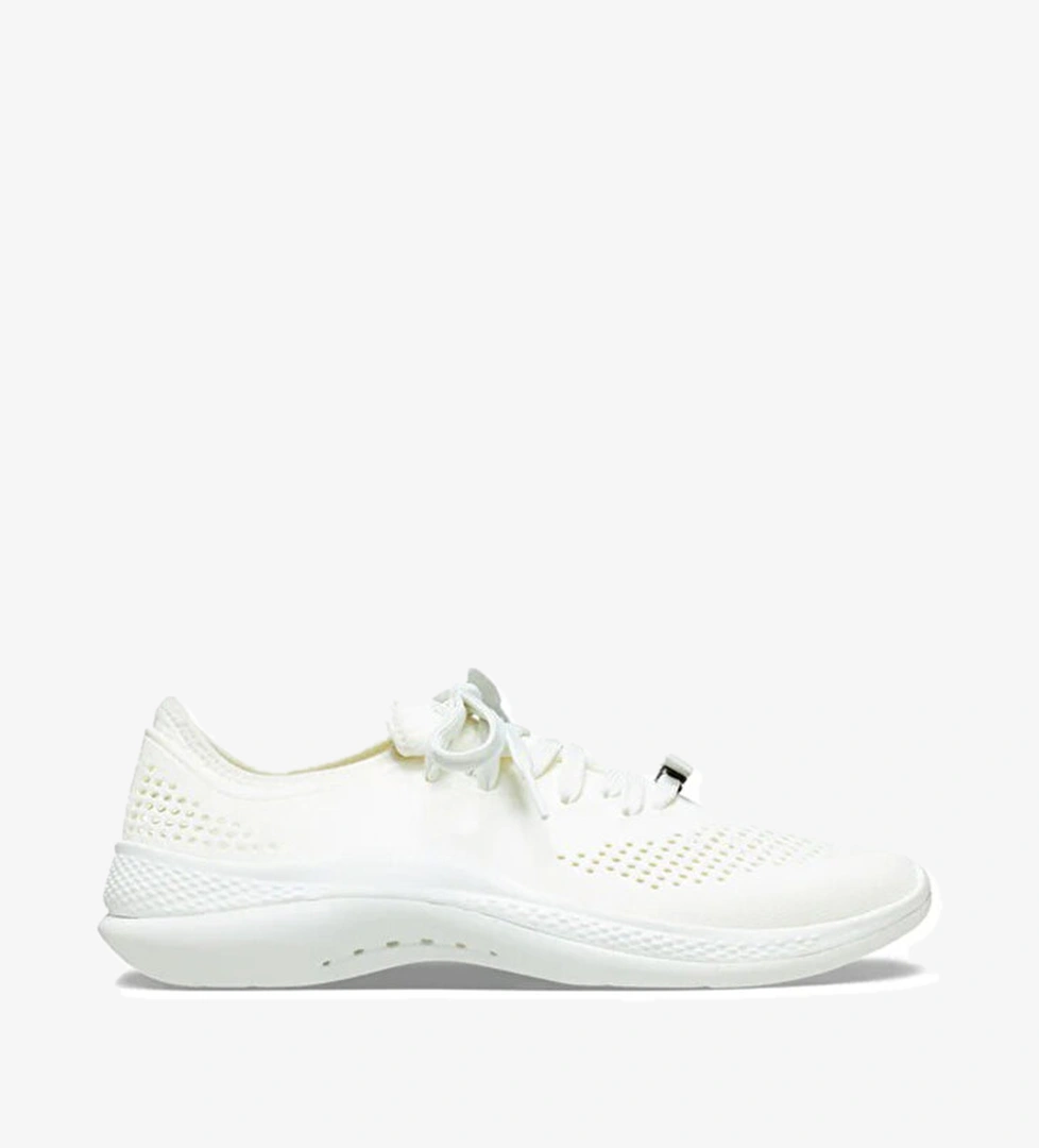 Crocs LiteRide 360 Pacer Kadın Ekru Spor Ayakkabı - Görsel 1