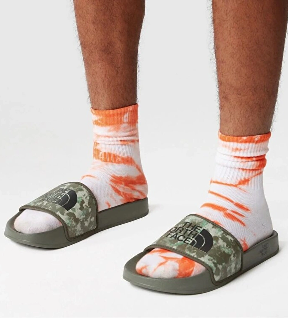 The North Face Base Camp Slide III Erkek Haki Terlik - Görsel 1