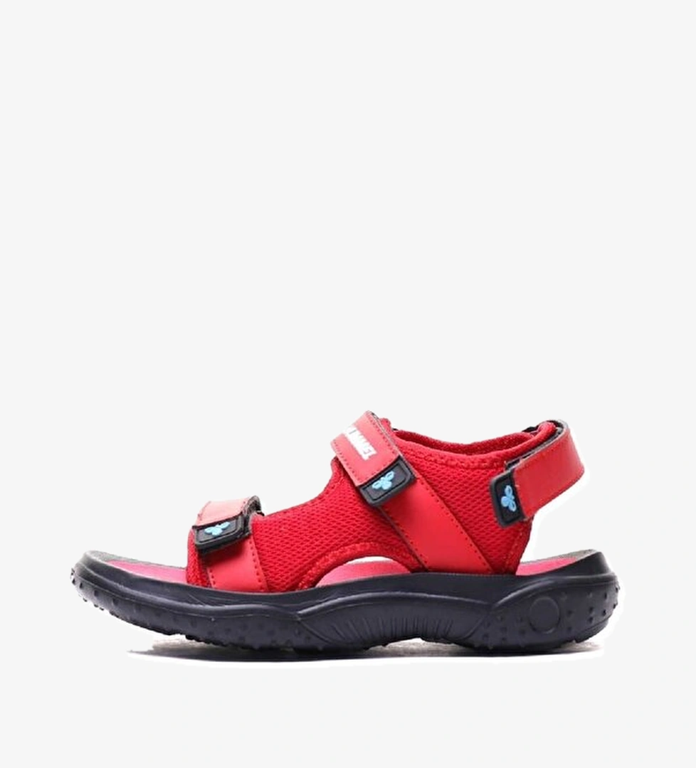 Hummel Point Çocuk Kırmızı Sandalet - Görsel 1