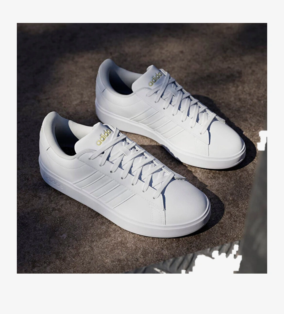 adidas Grand Court 2.0 Kadın Beyaz Sneaker