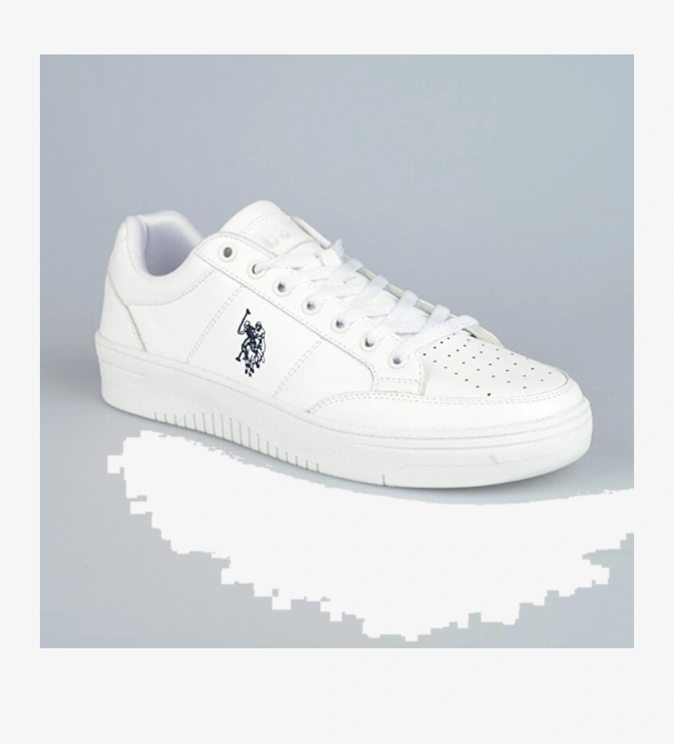 U.S. Polo Assn. Vasily Lt Erkek Beyaz Sneaker - Görsel 1