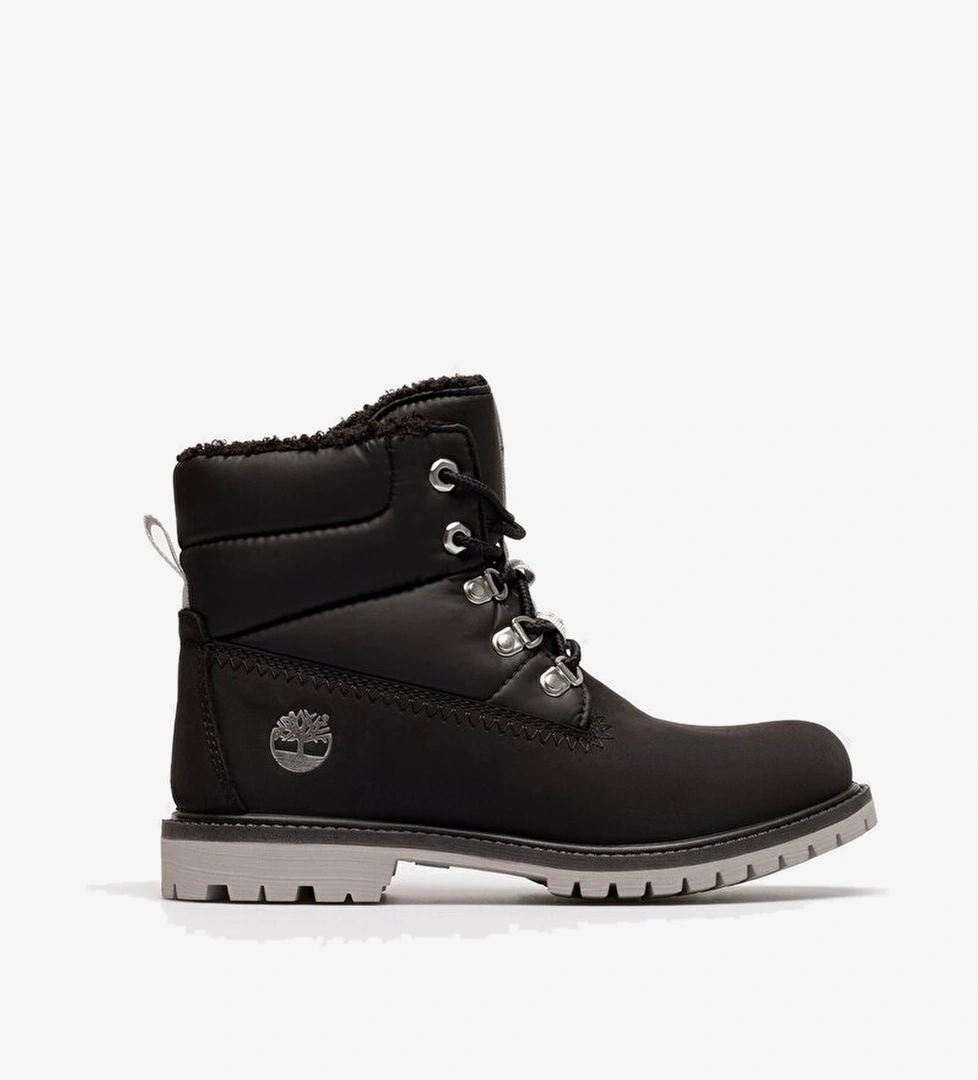 Timberland 6 Inch Lace Up Waterproof Kadın Siyah Bot - Görsel 1