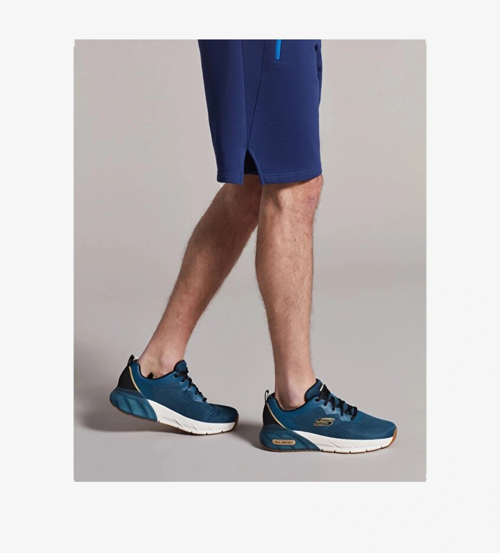 Skechers Max Protect Sport Erkek Mavi Spor Ayakkabı