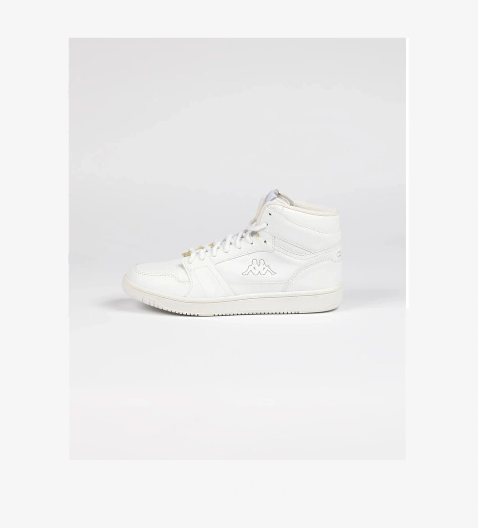Kappa Kappa Logo Basil Mid Erkek Beyaz Sneaker Sporthink'te! Beyaz - 1. görsel