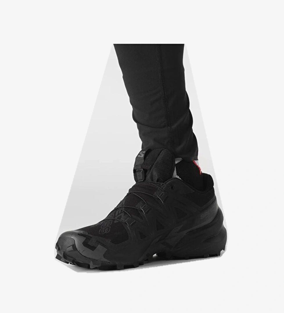 Salomon Speedcross 6 Goretex Erkek Siyah Koşu Ayakkabısı