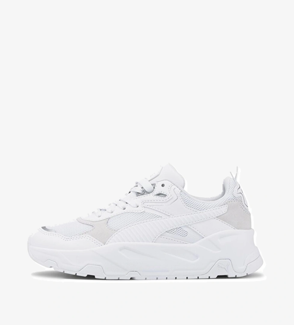 Puma Trinity Jr Çocuk Beyaz Spor Ayakkabı - Görsel 1