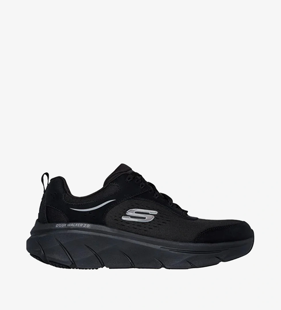 Skechers Skechers D'lux Walker 2.0 Durven Erkek Siyah Spor Ayakkabı model görseli