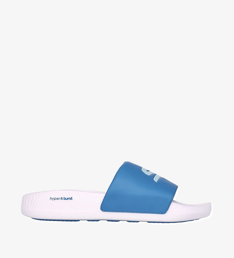 Skechers Hyper Slide Erkek Mavi Terlik