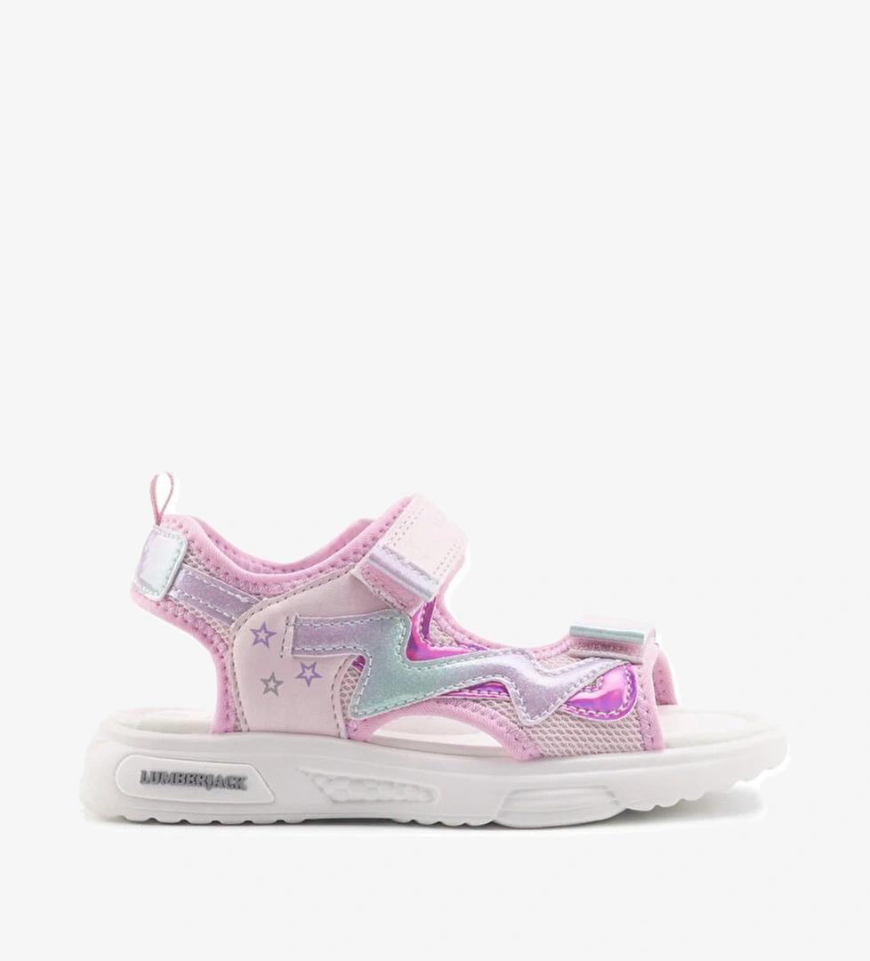 Lumberjack Genpal Kız Çocuk Pembe Sandalet - Görsel 1